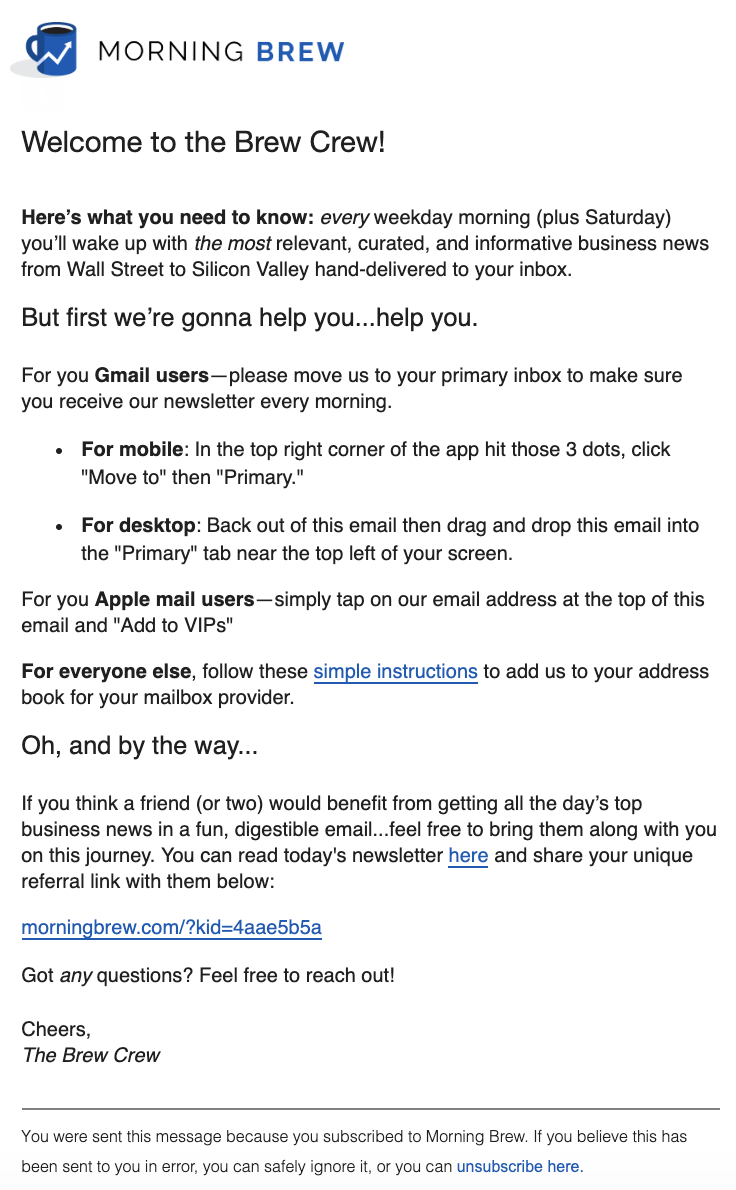 Email Drip Campaign, Drip Campaign Examples
