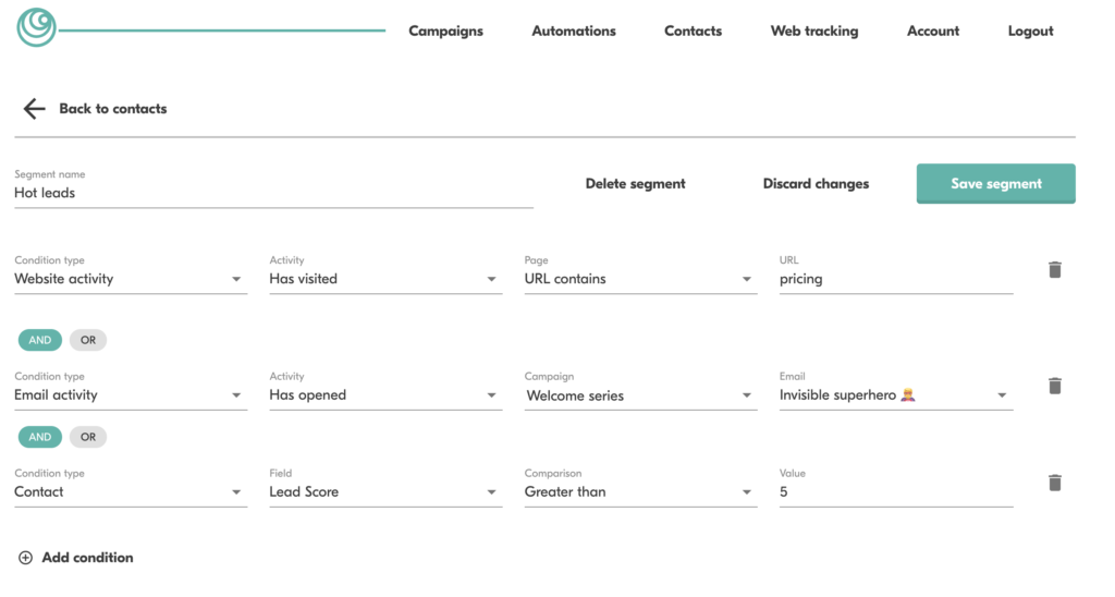 email segmenting