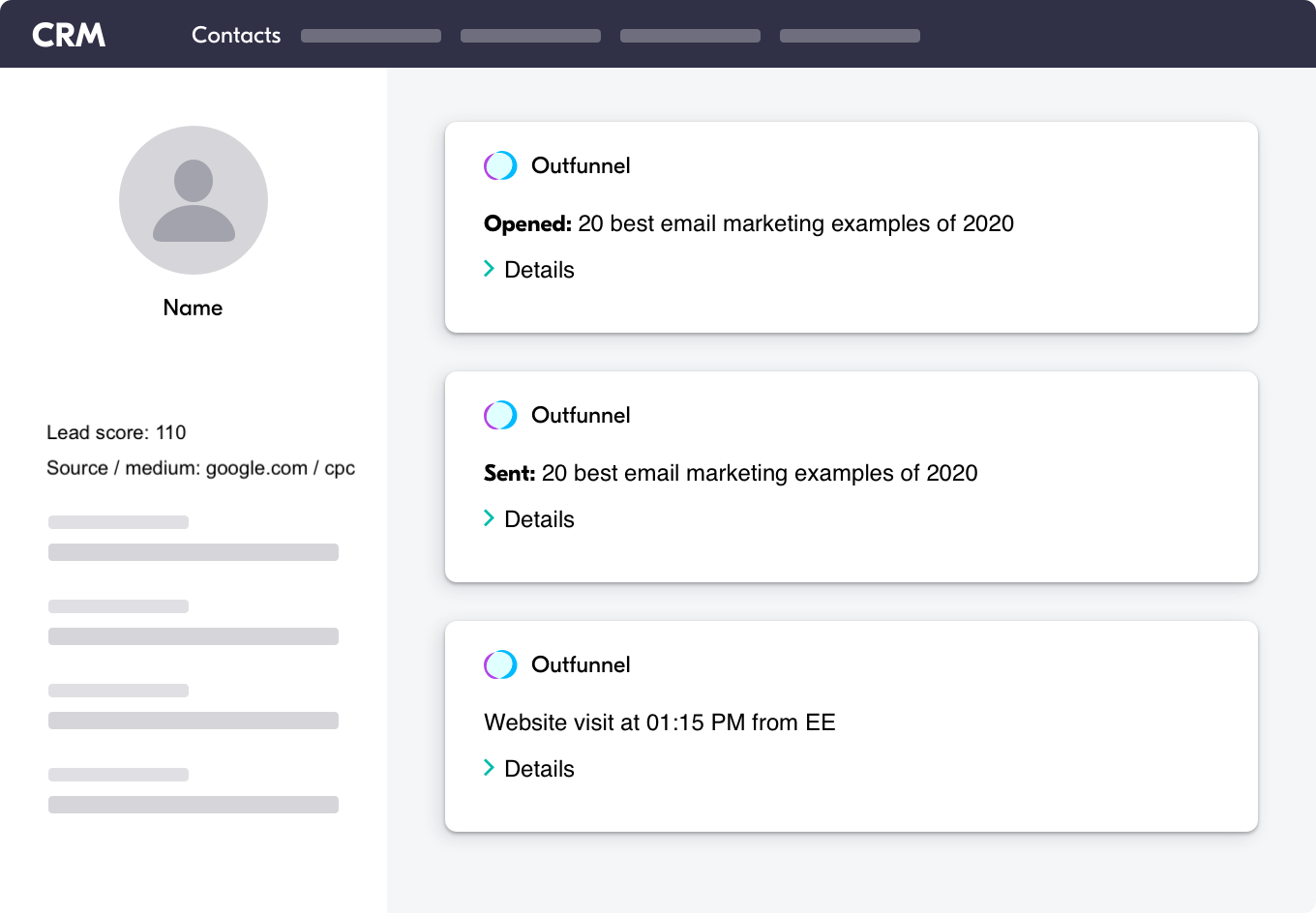 outfunnel crm sync outfunnel crm sync