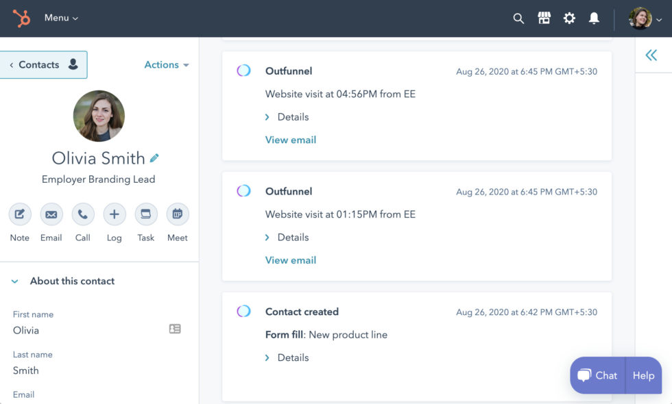 HubSpot CRMLinkedIn Ads integration Connect Sales & Marketing Data
