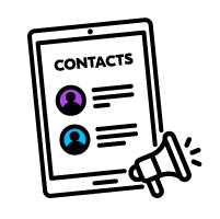use crm contacts for ads