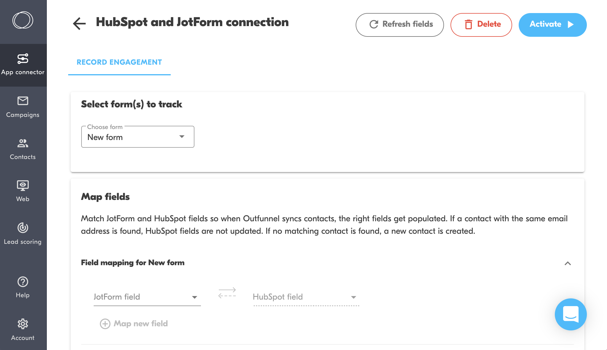 hubspot and jotform integration