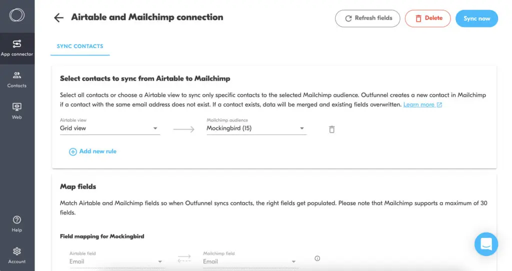 airtable mailchimp integration