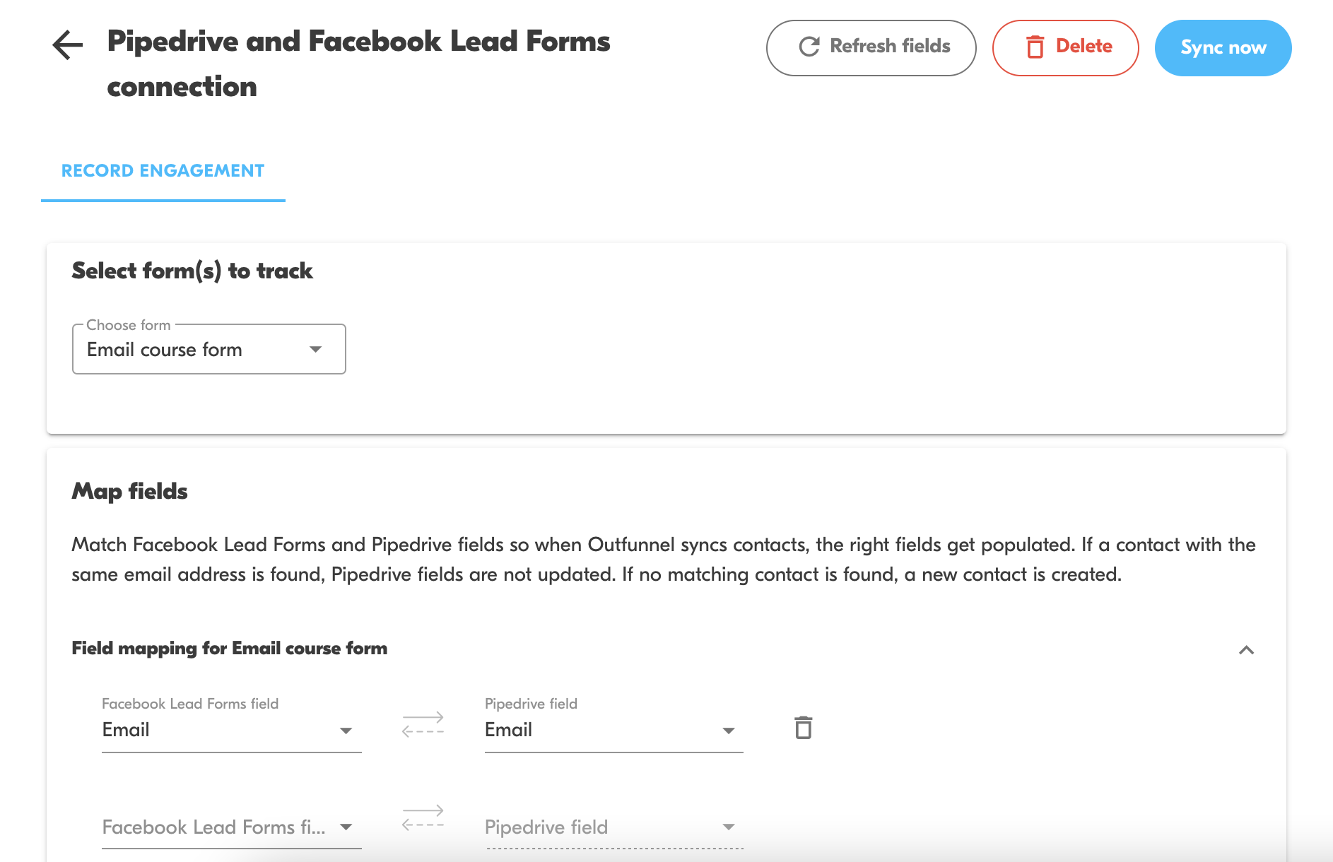 facebook lead ads and pipedrive integration