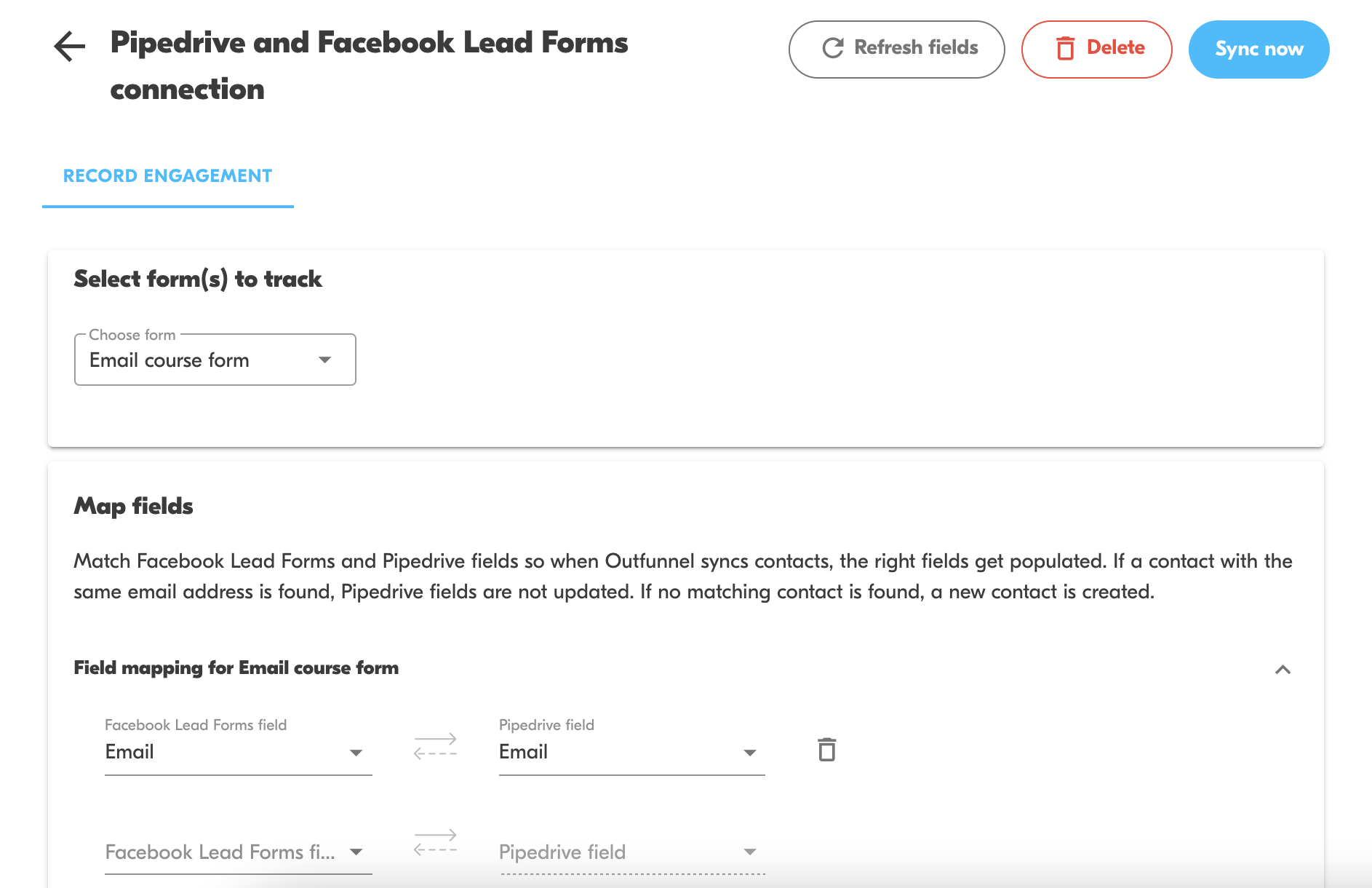 Facebook Lead Ad Forms Integration