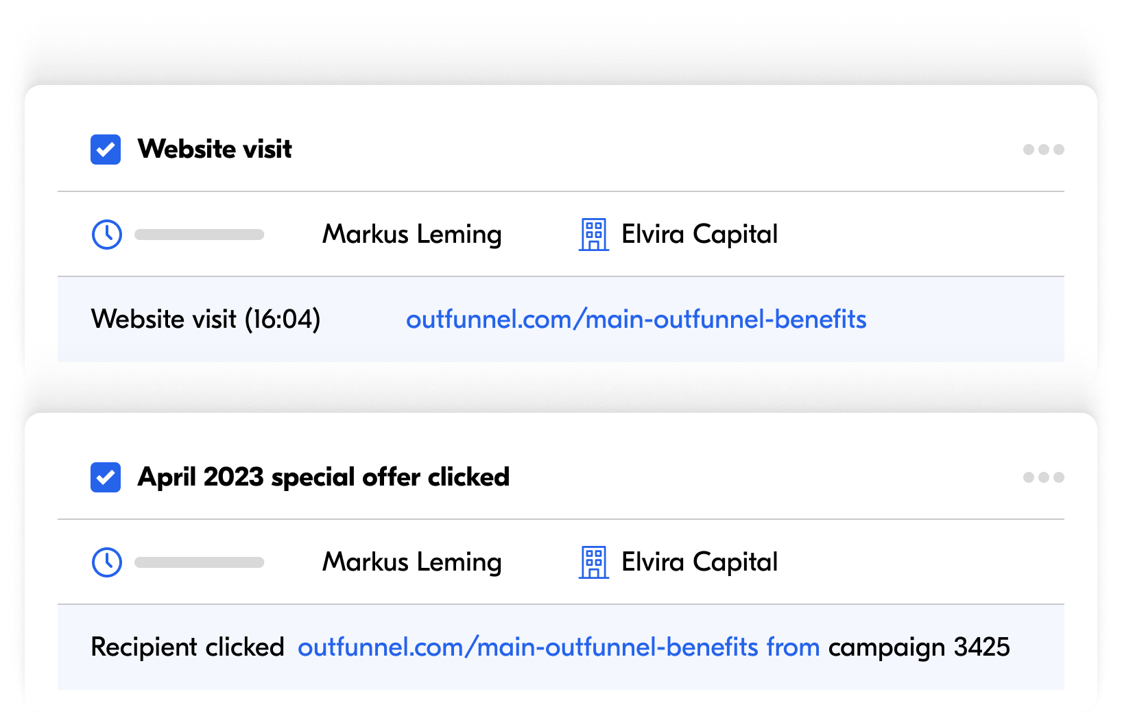 record email engagement in Pipedrive